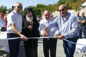 Από τον Ανδρέα Μιχαηλίδη τα εγκαίνια στο γήπεδο καλαθόσφαιρας/πετόσφαιρας στον Κάτω Μύλο