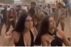 Βίντεο: Νέοι διασκεδάζουν σε πάρτι και πίσω τους έχει ξεκινήσει η επίθεση της Χαμάς