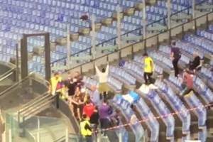 Έχασε τον δρόμο του ο αετός της Λάτσιο (βίντεο)