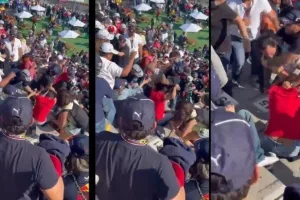 Απίστευτο ξύλο στις εξέδρες του Grand Prix Μεξικού (Βίντεο)