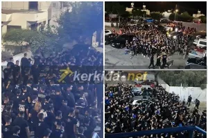 Με πορεία στο γήπεδο οι Μαχητές (Βίντεο - Kerkida)