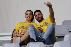 (Φωτορεπορτάζ) Ο κόσμος στο ΑΕΛ - Ανόρθωση