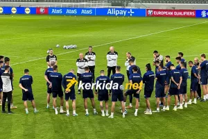 Η τελευταία προπόνηση της Εθνικής (φώτος/βίντεο)