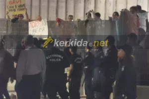 Χαμός έξω από το "Αλφαμέγα" για τους Ισπανούς! (Φώτος Kerkida)