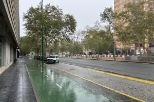 (ΦΩΤΟΣ Kerkida)/Το επιβλητικό Σάντσεθ Πιθχουάν και ο βροχερός καιρός 