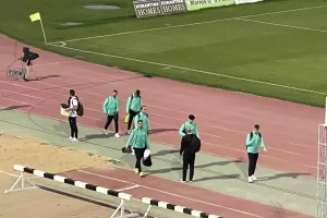 Άφιξη στο "Στέλιος Κυριακίδης" (φώτος kerkida)