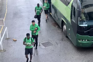 Η άφιξη της Ομόνοιας στο ΓΣΠ (Φώτος)