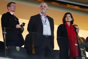 Ενθουσιάστηκε με την OPAP Arena η Πρέσβειρα της Γαλλίας (φώτος)