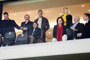 Ενθουσιάστηκε με την OPAP Arena η Πρέσβειρα της Γαλλίας (φώτος)