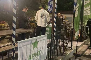 (ΦΩΤΟΣ/ΒΙΝΤΕΟ Kerkida) Μαζί... στη Λεμεσό οι οπαδοί του Άρη 
