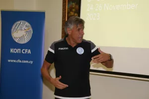 Σεμινάριο για νέους, υποσχόμενους διαιτητές στην παρουσία του Κύρου Βασσάρα