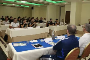 Σεμινάριο για νέους, υποσχόμενους διαιτητές στην παρουσία του Κύρου Βασσάρα