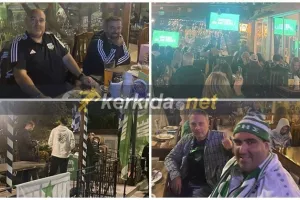 (ΦΩΤΟΣ/ΒΙΝΤΕΟ Kerkida) Μαζί... στη Λεμεσό οι οπαδοί του Άρη 