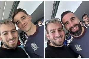 Μιχάλης με Καρβαχάλ και Γκάβι!