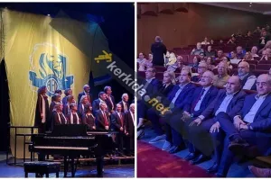 (ΦΩΤΟΣ/ΒΙΝΤΕΟ Kerkida) Βραδιά... ΑΕΛ!