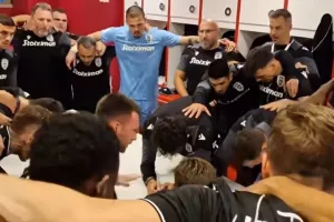 Ηγετική ομιλία στ΄ αποδυτήρια