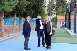 Από την ΥΠΑΝ και τον Πρόεδρο του ΚΟΑ τα εγκαίνια των εγκαταστάσεων του Eleon Tennis Club