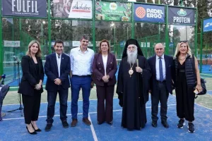 Από την ΥΠΑΝ και τον Πρόεδρο του ΚΟΑ τα εγκαίνια των εγκαταστάσεων του Eleon Tennis Club