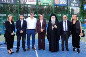 Από την ΥΠΑΝ και τον Πρόεδρο του ΚΟΑ τα εγκαίνια των εγκαταστάσεων του Eleon Tennis Club