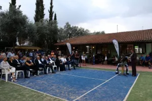 Από την ΥΠΑΝ και τον Πρόεδρο του ΚΟΑ τα εγκαίνια των εγκαταστάσεων του Eleon Tennis Club