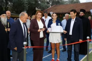 Από την ΥΠΑΝ και τον Πρόεδρο του ΚΟΑ τα εγκαίνια των εγκαταστάσεων του Eleon Tennis Club