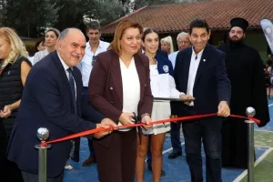 Από την ΥΠΑΝ και τον Πρόεδρο του ΚΟΑ τα εγκαίνια των εγκαταστάσεων του Eleon Tennis Club