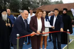 Από την ΥΠΑΝ και τον Πρόεδρο του ΚΟΑ τα εγκαίνια των εγκαταστάσεων του Eleon Tennis Club
