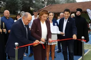 Από την ΥΠΑΝ και τον Πρόεδρο του ΚΟΑ τα εγκαίνια των εγκαταστάσεων του Eleon Tennis Club