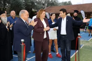 Από την ΥΠΑΝ και τον Πρόεδρο του ΚΟΑ τα εγκαίνια των εγκαταστάσεων του Eleon Tennis Club