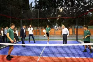 Από την ΥΠΑΝ και τον Πρόεδρο του ΚΟΑ τα εγκαίνια των εγκαταστάσεων του Eleon Tennis Club