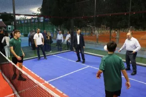 Από την ΥΠΑΝ και τον Πρόεδρο του ΚΟΑ τα εγκαίνια των εγκαταστάσεων του Eleon Tennis Club