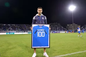 (ΦΩΤΟΣ Kerkida)/Πήρε το… 100 ο Ιωάννου
