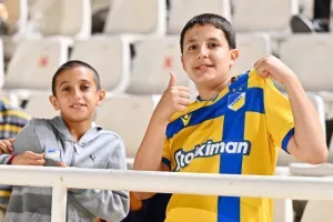 (ΦΩΤΟΣ) από τις εξέδρες του ΓΣΠ 