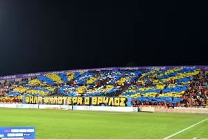 (ΦΩΤΟΣ) από τις εξέδρες του ΓΣΠ 