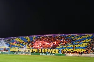 (ΦΩΤΟΣ) από τις εξέδρες του ΓΣΠ 