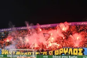 (ΦΩΤΟΣ) από τις εξέδρες του ΓΣΠ 