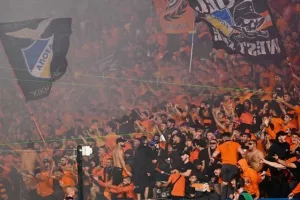 (ΦΩΤΟΣ) από τις εξέδρες του ΓΣΠ 