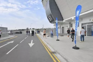 Η ξενάγηση του Απόλλωνα στα ανακαινισμένα αποδυτήρια στο Αλφαμέγα (Βίντεο/Φώτος)