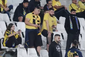 (ΦΩΤΟΣ) από τις εξέδρες του ΓΣΠ 