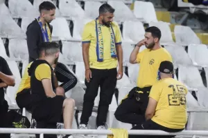 (ΦΩΤΟΣ) από τις εξέδρες του ΓΣΠ 