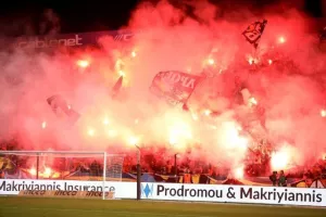 (ΦΩΤΟΣ) από τις εξέδρες του ΓΣΠ 