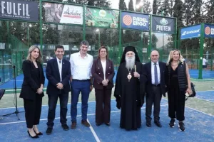 Από την ΥΠΑΝ και τον Πρόεδρο του ΚΟΑ τα εγκαίνια των εγκαταστάσεων του Eleon Tennis Club
