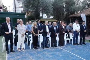 Από την ΥΠΑΝ και τον Πρόεδρο του ΚΟΑ τα εγκαίνια των εγκαταστάσεων του Eleon Tennis Club