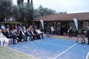 Από την ΥΠΑΝ και τον Πρόεδρο του ΚΟΑ τα εγκαίνια των εγκαταστάσεων του Eleon Tennis Club