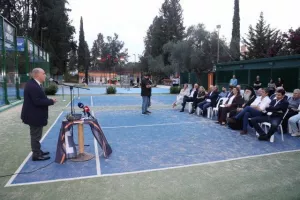 Από την ΥΠΑΝ και τον Πρόεδρο του ΚΟΑ τα εγκαίνια των εγκαταστάσεων του Eleon Tennis Club