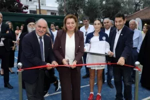 Από την ΥΠΑΝ και τον Πρόεδρο του ΚΟΑ τα εγκαίνια των εγκαταστάσεων του Eleon Tennis Club