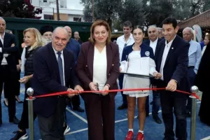 Από την ΥΠΑΝ και τον Πρόεδρο του ΚΟΑ τα εγκαίνια των εγκαταστάσεων του Eleon Tennis Club