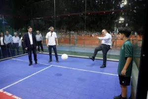 Από την ΥΠΑΝ και τον Πρόεδρο του ΚΟΑ τα εγκαίνια των εγκαταστάσεων του Eleon Tennis Club