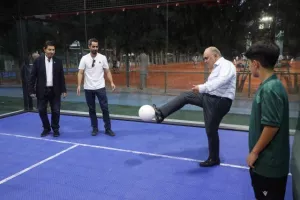 Από την ΥΠΑΝ και τον Πρόεδρο του ΚΟΑ τα εγκαίνια των εγκαταστάσεων του Eleon Tennis Club
