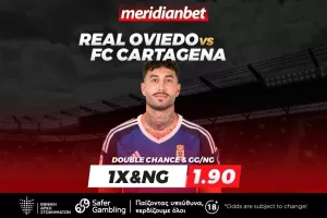 Οβιέδο-Καρταχένα: Η έδρα έχει το πάνω χέρι… - Μοναδικές αποδόσεις μόνο στην Meridianbet!